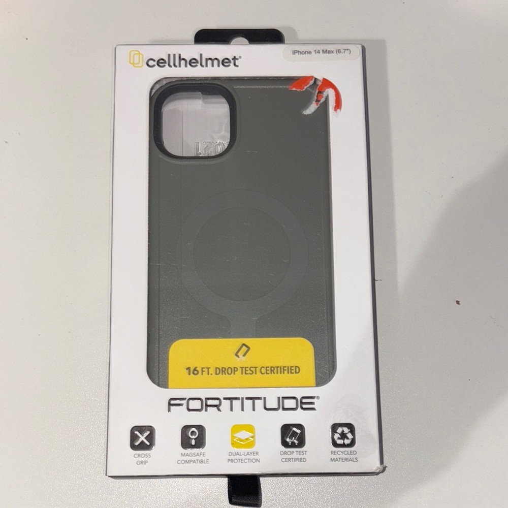 Fortitude iPhone 14 Max Case - Gray